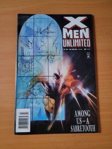 X-Men Unlimited #3 Newsstand Variant ~ NEAR MINT NM ~ 1993 Marvel Comics