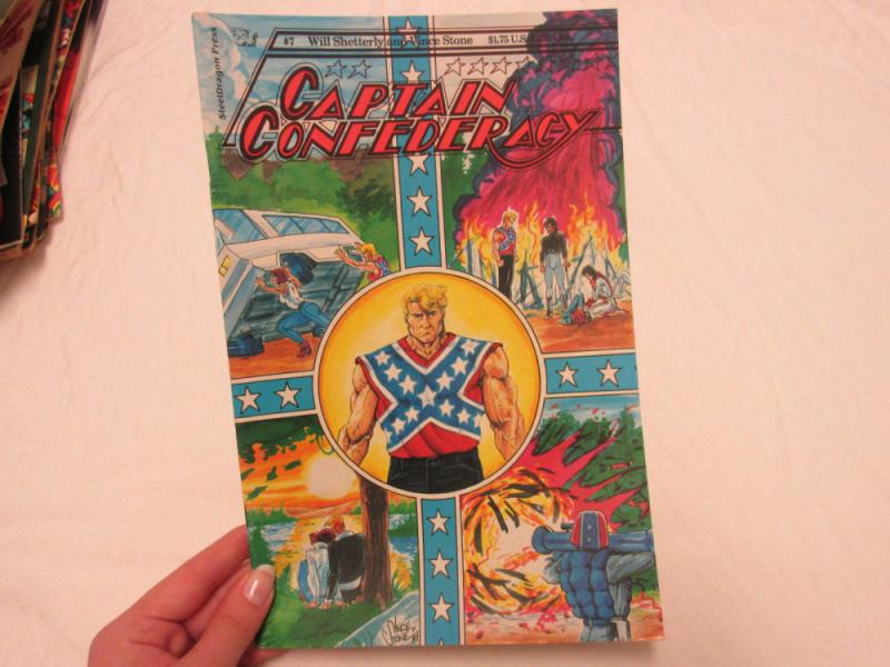 CAPTAIN CONFEDERACY #7, VF+, Steeldragon Press, 1986 1987, more in store