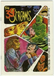 The 39 Screams #4 - Thunder Baas Press - 1986 