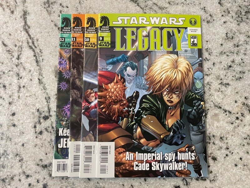 4 Legacy Star Wars Dark Horse Comic Books # 9 10 11 12 NM 1st Prints 98 MS12