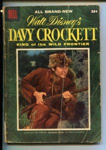 Davy Crockett--#1--1955--COMIC BOOK--Dell--G