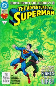 DC Comics The Adventures of Superman #500 Set of 2 Bagged and Newstand NM