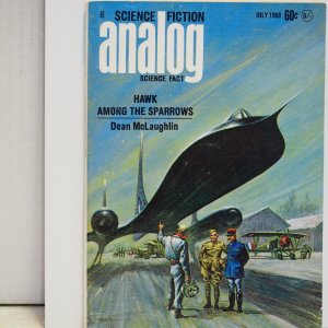 Analog Science Fiction Science Fact Magazine July 1968 VF