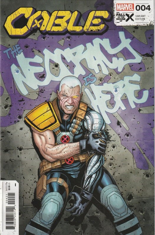 Cable # 4 Juann Cabal Variant Cover NM Marvel 2024 [X1]