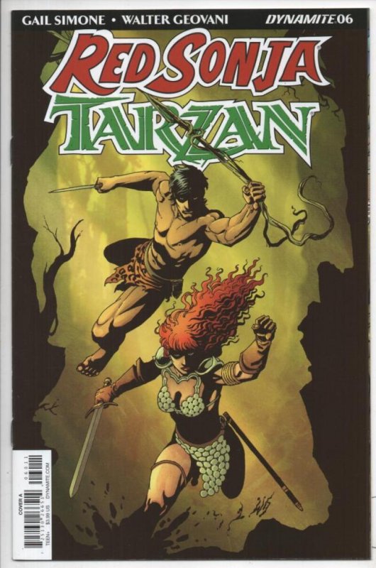 RED SONJA TARZAN #6 A, NM, Geovani, 2018, more RS in store
