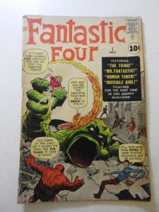 Fantastic Four #1 (1961) GD Condition see desc