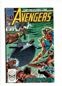 Avengers #319 VF 8.0 Marvel Comics 1990 Quasar app. Crossing Line pt.1 