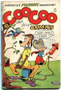 Coo Coo Comics #43 1949- Supermouse- Frazetta- Golden Age VG