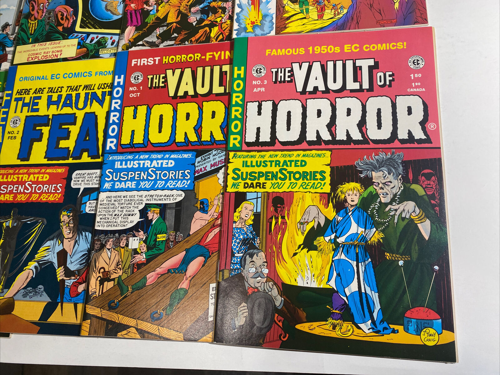 Tales From The Crypt Vault Of Horror Haunt 8 Book Lot Russ Cochran