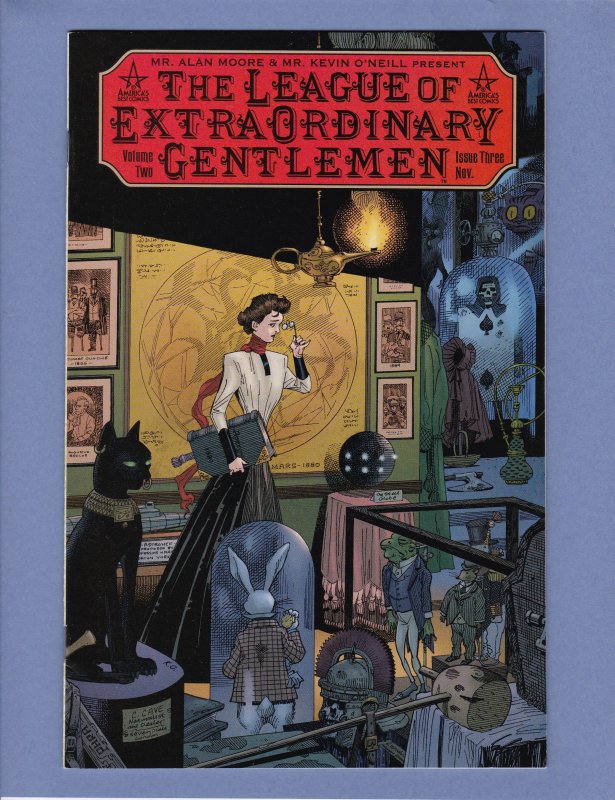 League of Extraordinary Gentlemen #3 VF 2002 Series Alan Moore