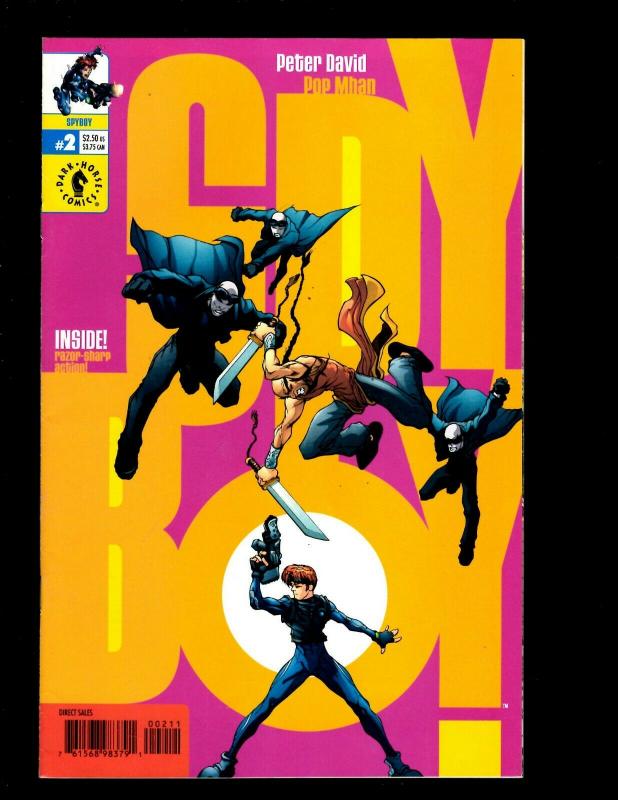 12 Spy Boy Dark Horse Comics #1 2 3 4 5 9 10 11 12 J54