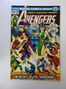 The Avengers #114 (1973) FN- condition moisture damage