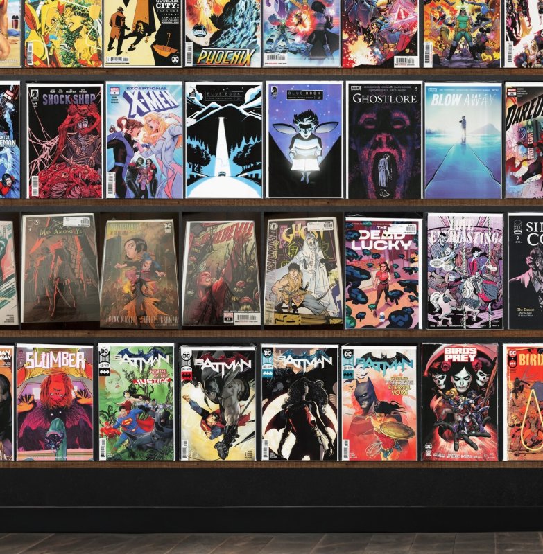 Huge Lot 150+ Comics with Batman, Detective Comics, Love Everlasting & More!