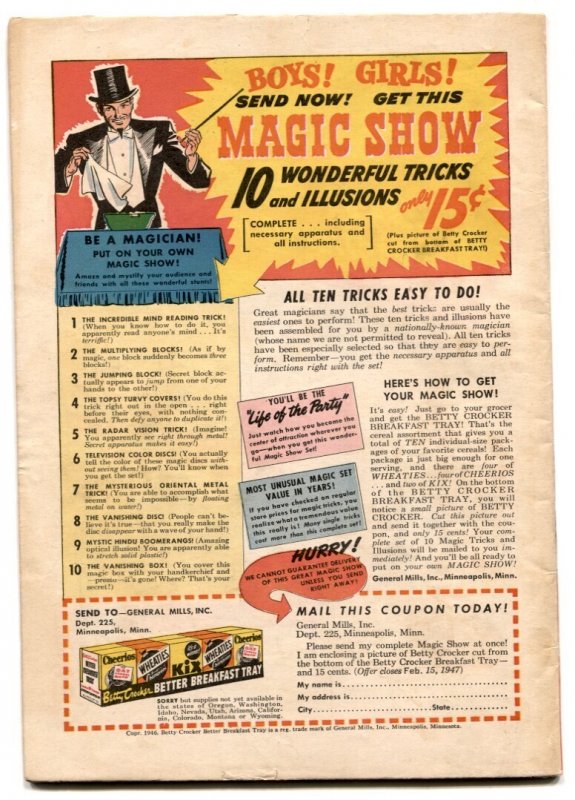 Captain Marvel Adventures #68  1946 - Fawcett  -VF - Comic Book