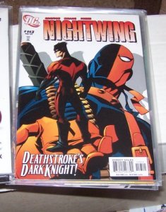  NIGHTWING  # 113  2006 DC COMICS deathstroke the terminator +dick grayson 