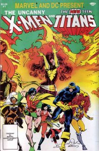 Marvel and DC Present #1 FN ; Marvel | X-Men New Teen Titans