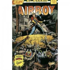 Airboy #28 Eclipse Comics August 18, 1987 (VF+)
