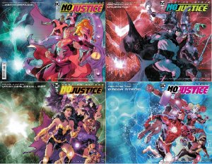 Justice League No Justice #1-4 Complete Set 1 2 3 4 Comic Book 2018 - DC