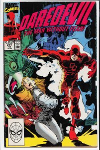 Daredevil #277 Newsstand Edition (1990) Daredevil