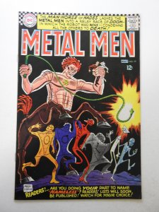 Metal Men #19 (1966) VG+ Condition centerfold detached bottom staple