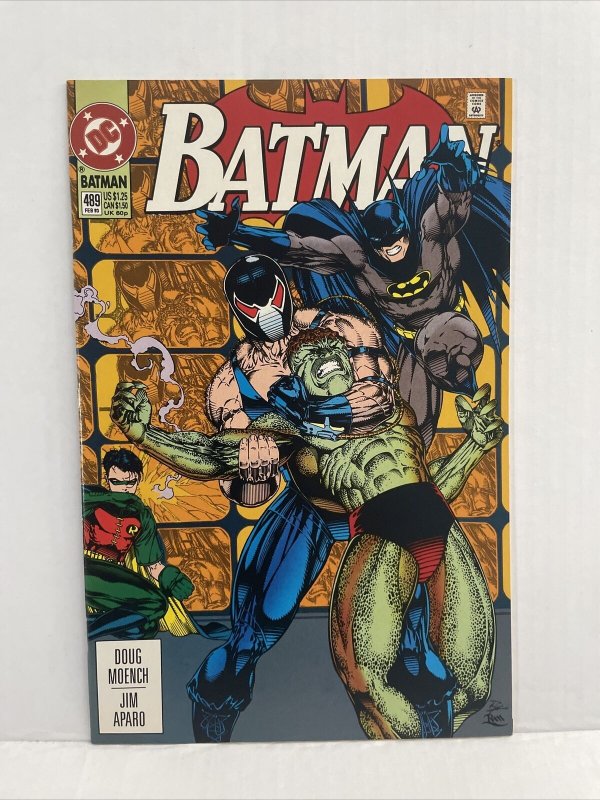 Batman #489 2nd Bane 1st Azrael As Batman