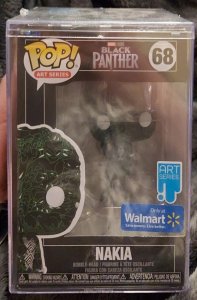 Funko 2022 Pop! Art Series #68 Nakia Marvel Black Panther Walmart Exclusive