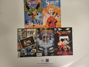 5 DC Vertigo Comics #1 2 3 Scarlet + #1 3 Scarab 30 TJ29