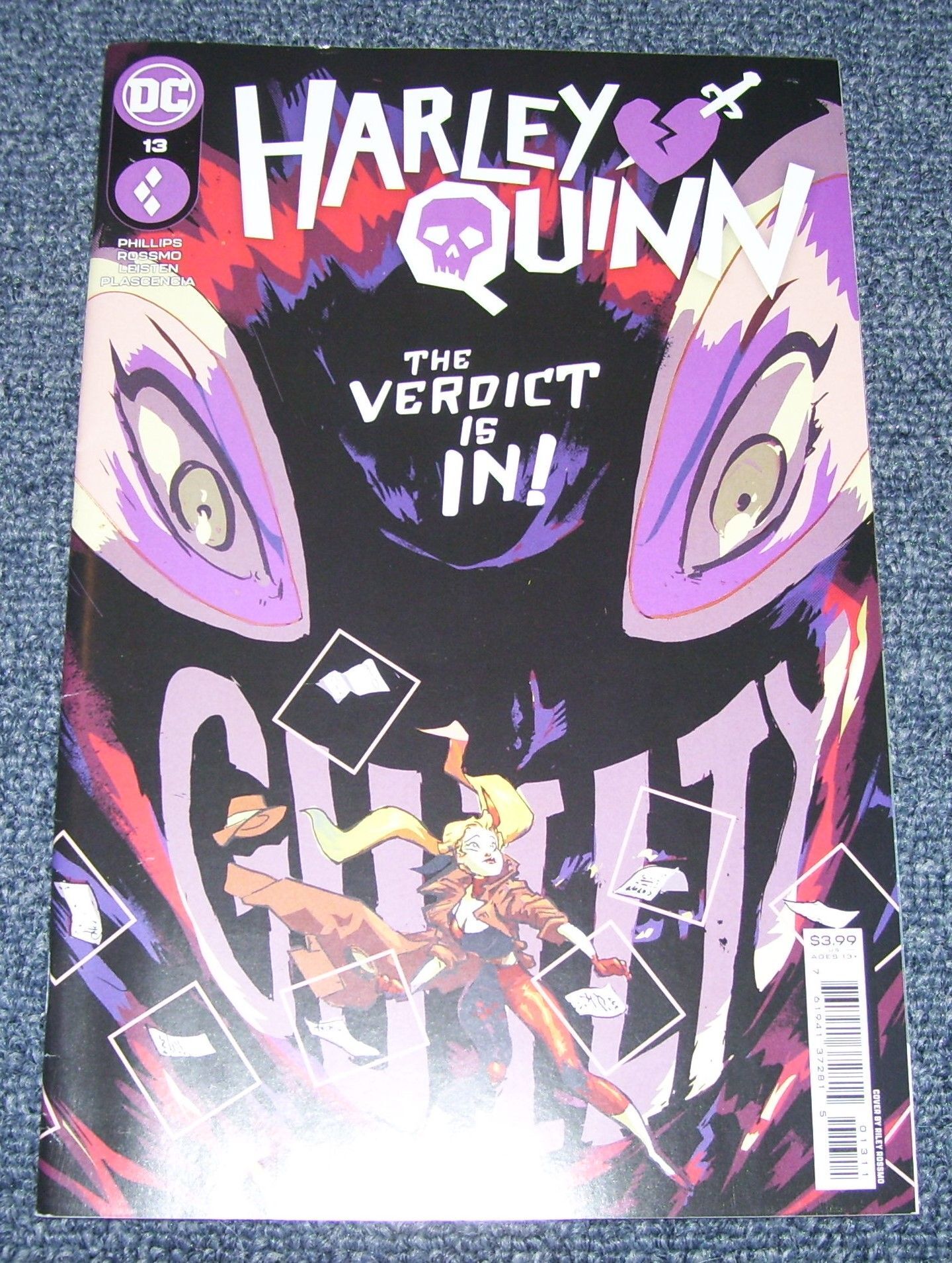 Harley Quinn Verdict 2023 Comic Books Modern Age Dc Comics Harley Quinn Superhero 1163