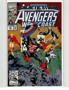 Avengers West Coast #81 (1992) West Coast Avengers / Avengers West Coast
