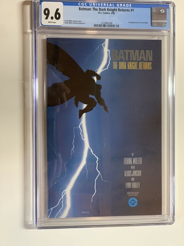 Batman The Dark Knight Returns 1 Cgc 9.6 Wp Dc Comics