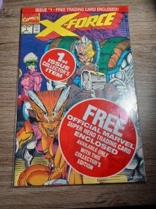 X-Force #1 NM (X-Force card) Marvel Comics c1b
