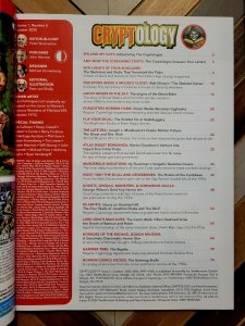 CRYPTOLOGY #5 Brand New (TwoMorrows 2025) Skull & Bones Issue Horror Magazine