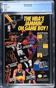 Wolverine #40 (6/91) Graded CGC 9.8