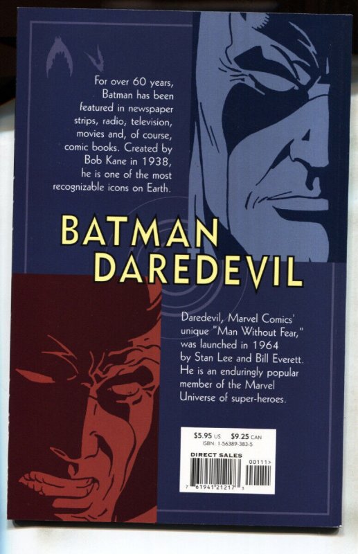 Batman/Daredevil 2000 Trade Paperback DC Marvel