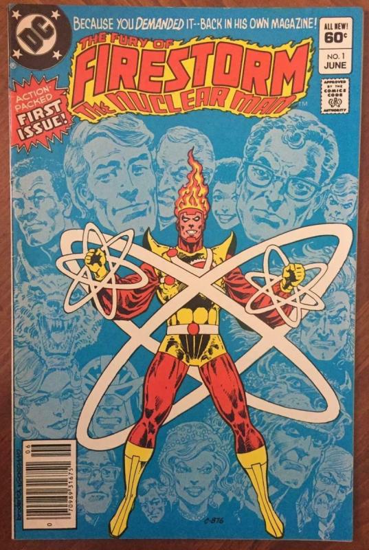 FIRESTORM THE NUCLEAR MAN #1, VF, The Fury Of, DC, 1982, more DC  in store