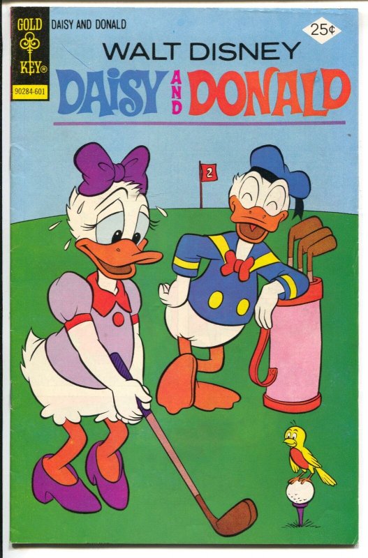 Donald And Daisy #14 1975-golf cover-FN