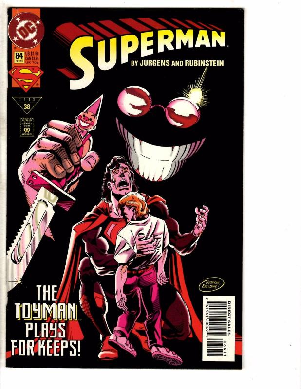 8 Superman DC Comic Book # 83 84 85 86 87 88 89 90 Atom Batman Flash Arrow J217