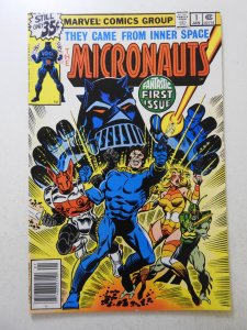 Micronauts #1 (1979) Beautiful VF/VF+ Condition!