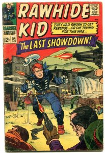 Rawhide Kid #54 1966- Marvel Western Silver Age VG-