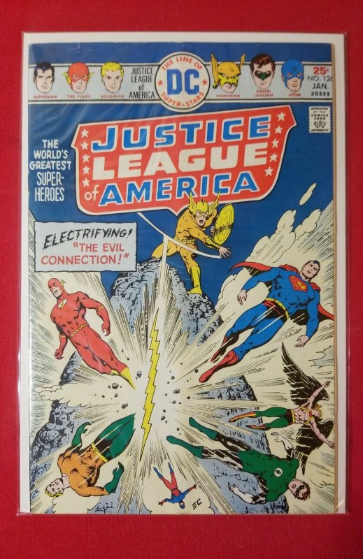 Justice League of America #126 (1976) (book length bend) vg