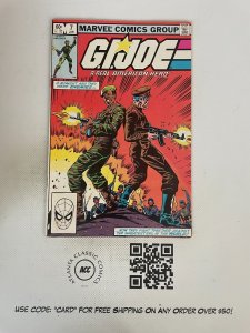 G.I. Joe #7 NM- Marvel Comic Book Destro Duke Snake Eyes Cobra 1st Print 12 J219