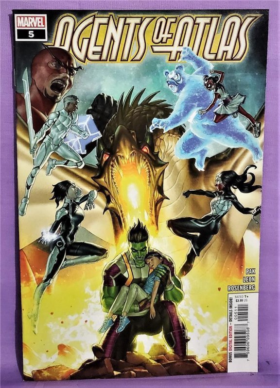 Shang-Chi AGENTS OF ATLAS #1 - 5 Jung-Geon Yoon Regular Covers (Marvel 2019)