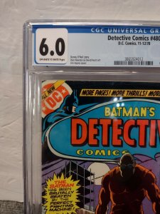 Detective Comics #480 CGC 6.0- Danny O'Neil story and Jim Aparo Cover