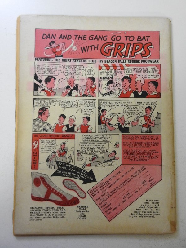 Feature Comics #23 (1939) GD Cond staples replaced, tape along interior spine