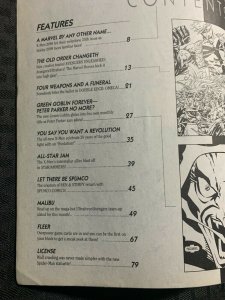 1995 Aug MEGA MARVEL Magazine FN+ 6.5 Consumer Ed. Avengers The Crossing