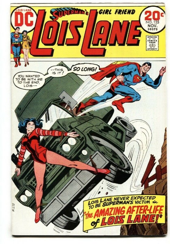 Supermans Girl Friend Lois Lane 135 Dc Bondage Cover Comic Book Comic Books Bronze Age Dc 0469