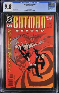 BATMAN BEYOND #7 CGC 9.8 DC comic book--2000 4376334006