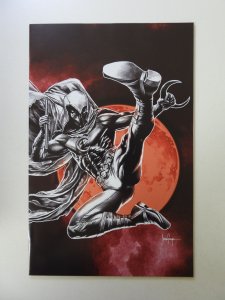 Moon Knight: Black, White & Blood #1 Suayan Virgin Cover (2022) VF condition