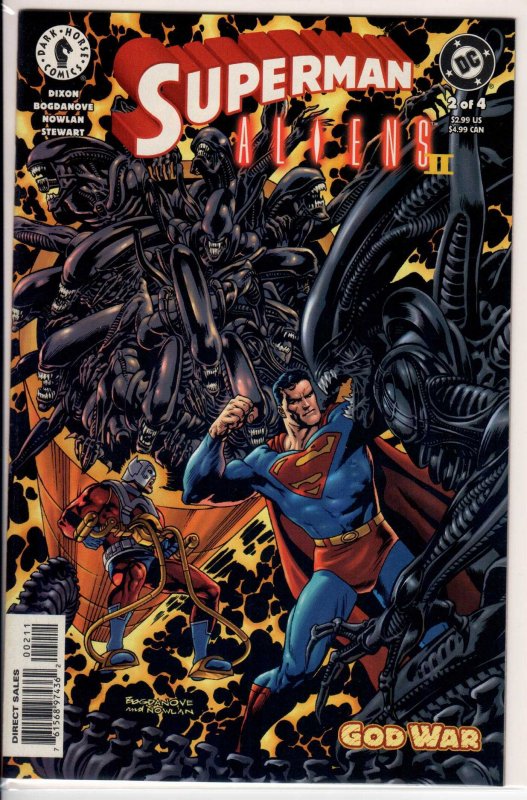 Superman Aliens 2: God War #2 (2002) 9.0 VF/NM