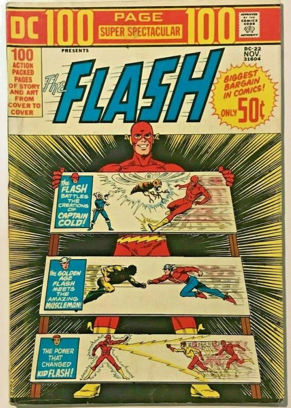DC SUPER SPECTACULAR#22 FN/VF 1973 FLASH 100 PAGES DC BRONZE AGE COMICS